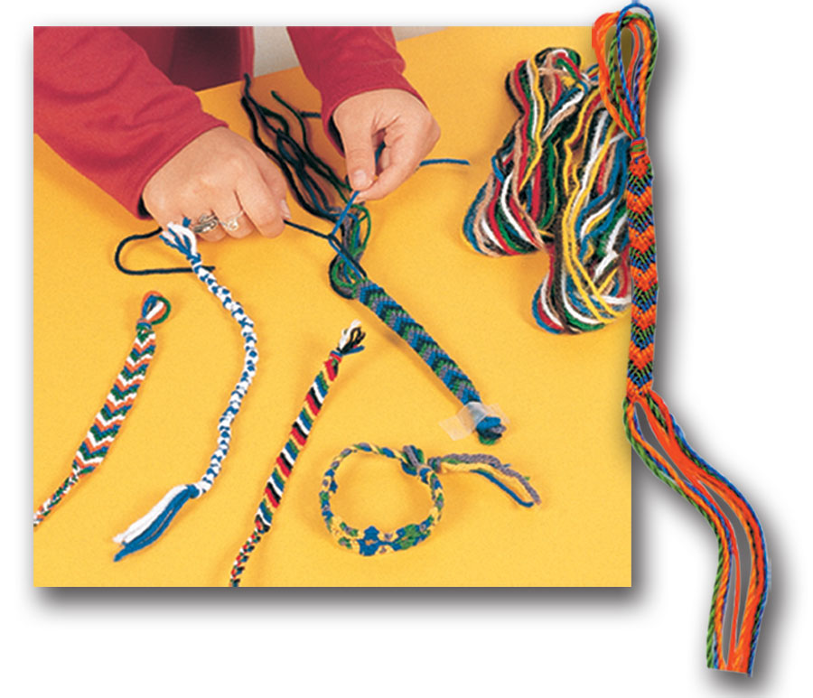 Friendship Bracelet Kit, Spanish: Teacher's Discovery