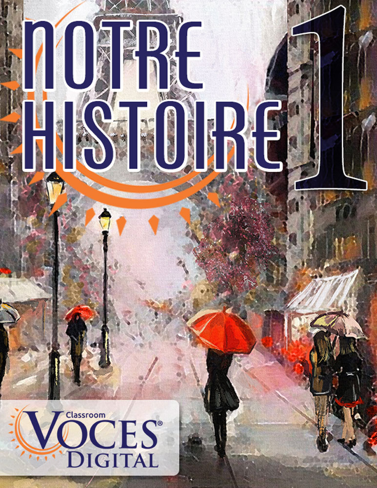 Voces® Notre histoire 1 Digital Resource Subscription