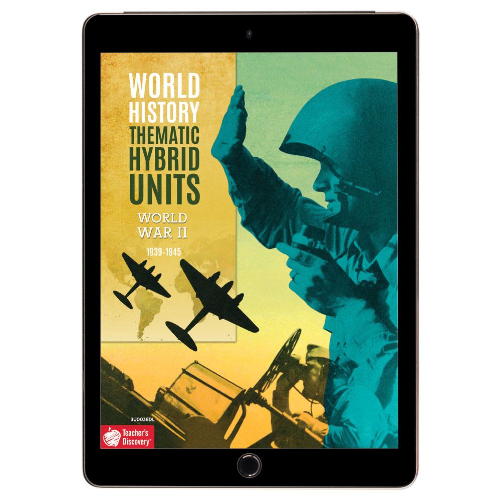 World History Thematic Hybrid Unit: World War II Download